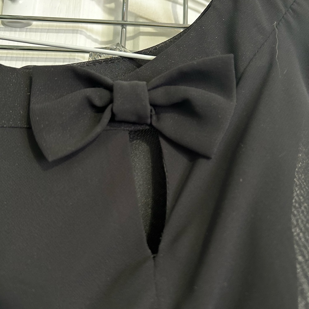 Black formal dress